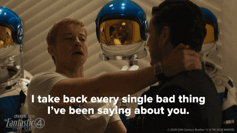 Sorry Fantastic Four GIF by Marvel Studios