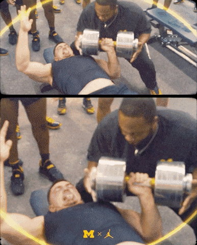 Get It Work Out GIF by Michigan Athletics