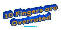Overrated Sticker by No Limbitations Texas
