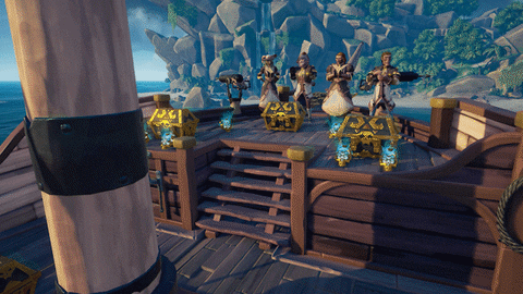 Pirate Haul GIF by Sea of Thieves