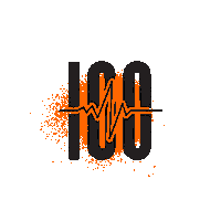 Pulse 100 Sticker by Pulse Movement