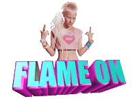 serious girl power STICKER