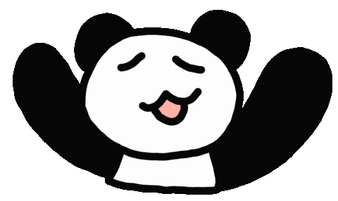Panda パンダ Sticker