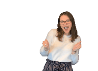 happy nickynathaly Sticker by toussaintvanwijk