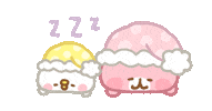 Sleep 寝る Sticker by Kanahei