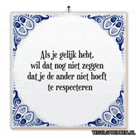 Humor Respect GIF by Tegelspreuken.nl