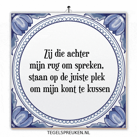 Nl Rug GIF by Tegelspreuken.nl