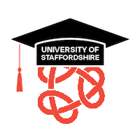 University Of Staffordshire Sticker by Staffordshire University