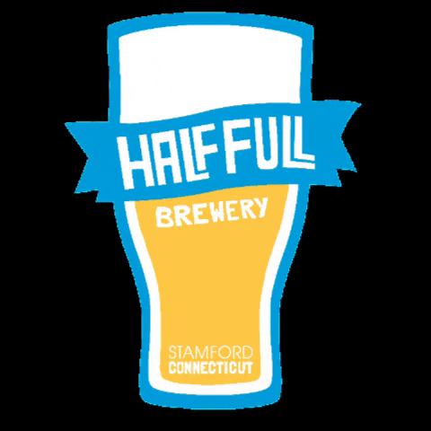 HALFFULLBREWERY giphygifmaker half full brewery GIF