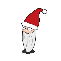 Santa ひげ Sticker