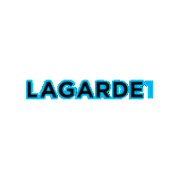 Lagarde Dgz Sticker by Start.land.Flow