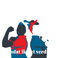 Girl Power Sticker by Omdat ik het verdien