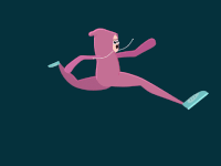 animation running GIF