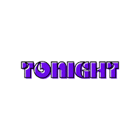 Tonight Sticker by z2entinterns
