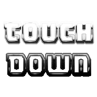 touch down turn around Sticker by Dr. Donna Thomas Rodgers