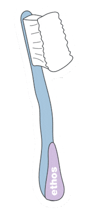 EthosOrthodontics ethos ethosorthodontics ethosorthodonticsaustralia ethostoothbrush Sticker