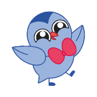 Springring cartoon excited friends school Sticker