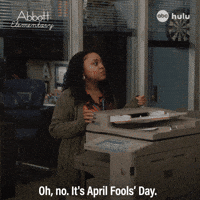 April Fools Abbott GIF by ABC Network