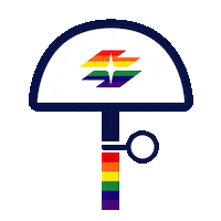 Public Transport Pride Sticker by Wiener Linien