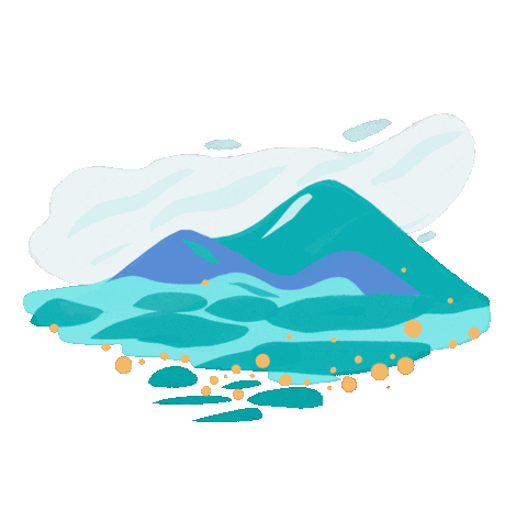 Skiing Climbing Sticker by Basecamp Shop