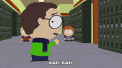 scared school GIF by South Park 