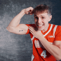 Basketball Flex GIF by Ohio State Athletics