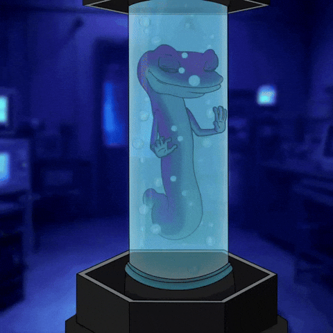 Chill Bubbles GIF by snek