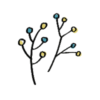 karinkilustra flower flores diseno ilustra Sticker