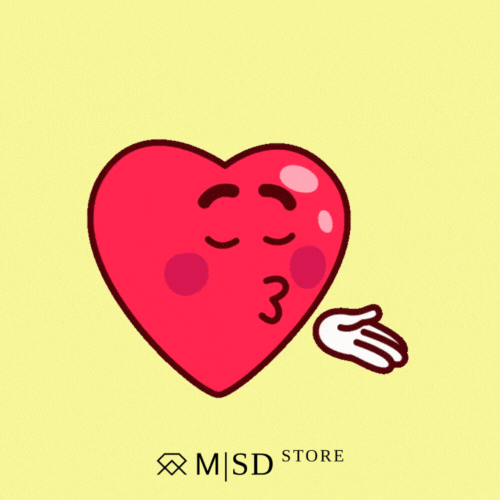 msdstore giphyupload kiss virtual sending love GIF