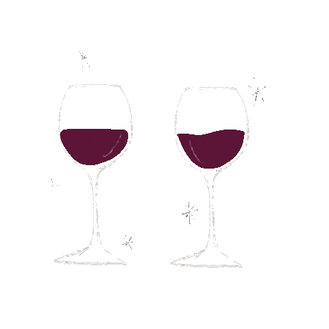 Dannahahaha giphyupload cheers wine vino Sticker