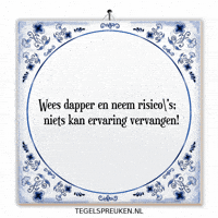 Wijsheid Spreuk GIF by Tegelspreuken.nl