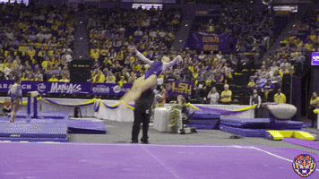 College Sports Sport GIF by LSU Tigers