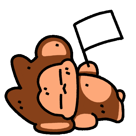 Tired Give Up Sticker
