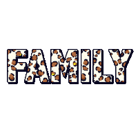 Family Leopard Sticker by Mèzamé Paris