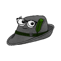 Hut Sticker