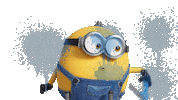 Otto Wipe Sticker by Minions