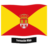 Flag Spain Sticker by Formación Ninja
