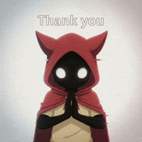 Red Hood Thank You GIF by G*BOY