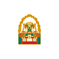 Recetonas day of the dead dia de los muertos alter Sticker