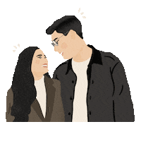 In Love Girl Sticker