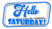 Saturday Morning Sticker by OpticalArtInc.