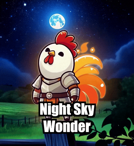 Stars Night GIF by Zorooster