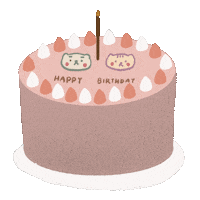 Happy Cake Sticker