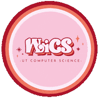 wicsbrand wics utwics ut wics women in cs Sticker