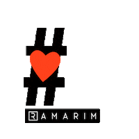 Heart Love Sticker by Ramarim