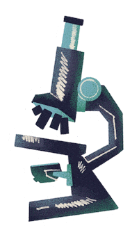 Microscope Sticker by scishow