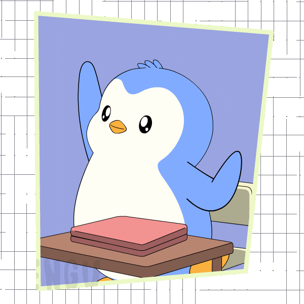 Happy Jump Sticker by Pudgy Penguins