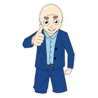 De Acuerdo Thumbs Up Sticker by Sebastian Schick