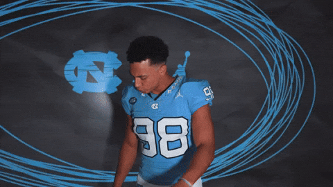 University Of North Carolina Football GIF by UNC Tar Heels