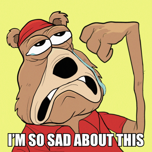 Sad Bad News GIF